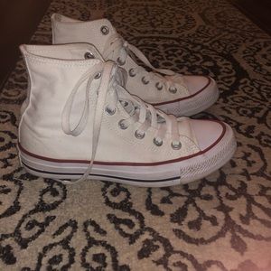 White High Top Converse